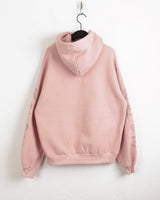 [Brushed lining] レスティンオーバーフィットフーディドTシャツ