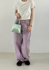 Flower daisy cropped t