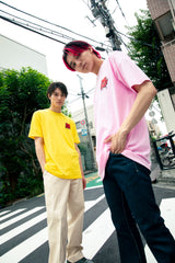 コラボレーション半袖Tシャツ（ピンク）I ONE N' ONLY × SSUNDAYY