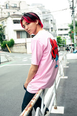 コラボレーション半袖Tシャツ（ピンク）I ONE N' ONLY × SSUNDAYY