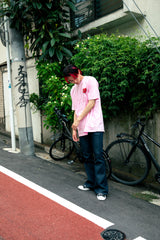 コラボレーション半袖Tシャツ（ピンク）I ONE N' ONLY × SSUNDAYY