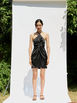 スイトピードレス / Sweetpea dress (Black) (6570838655094)