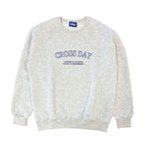 コラボレーションスウェット（ホワイト）I DAYDAY seoul × CrossDressly (6605996785782)